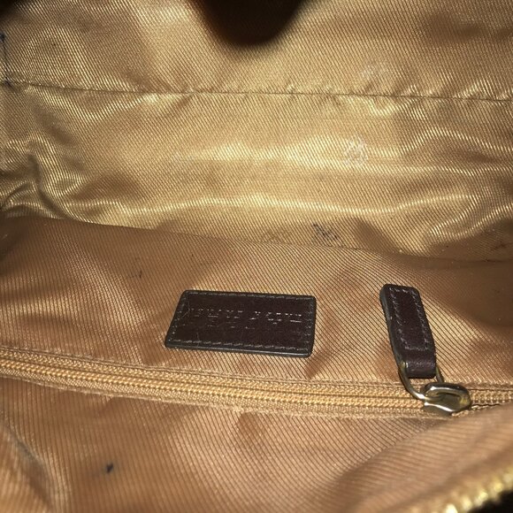 Lauren Ralph Lauren Houndstooth Barrel Bag - Picture 8 of 16